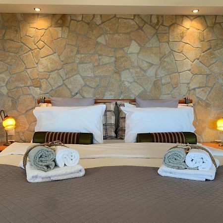 Appartamento Doormat# Wait 'N Sea, Jacuzzi, Luxury Stone House Epanomi Esterno foto