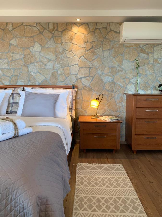 Appartamento Doormat# Wait 'N Sea, Jacuzzi, Luxury Stone House Epanomi Esterno foto