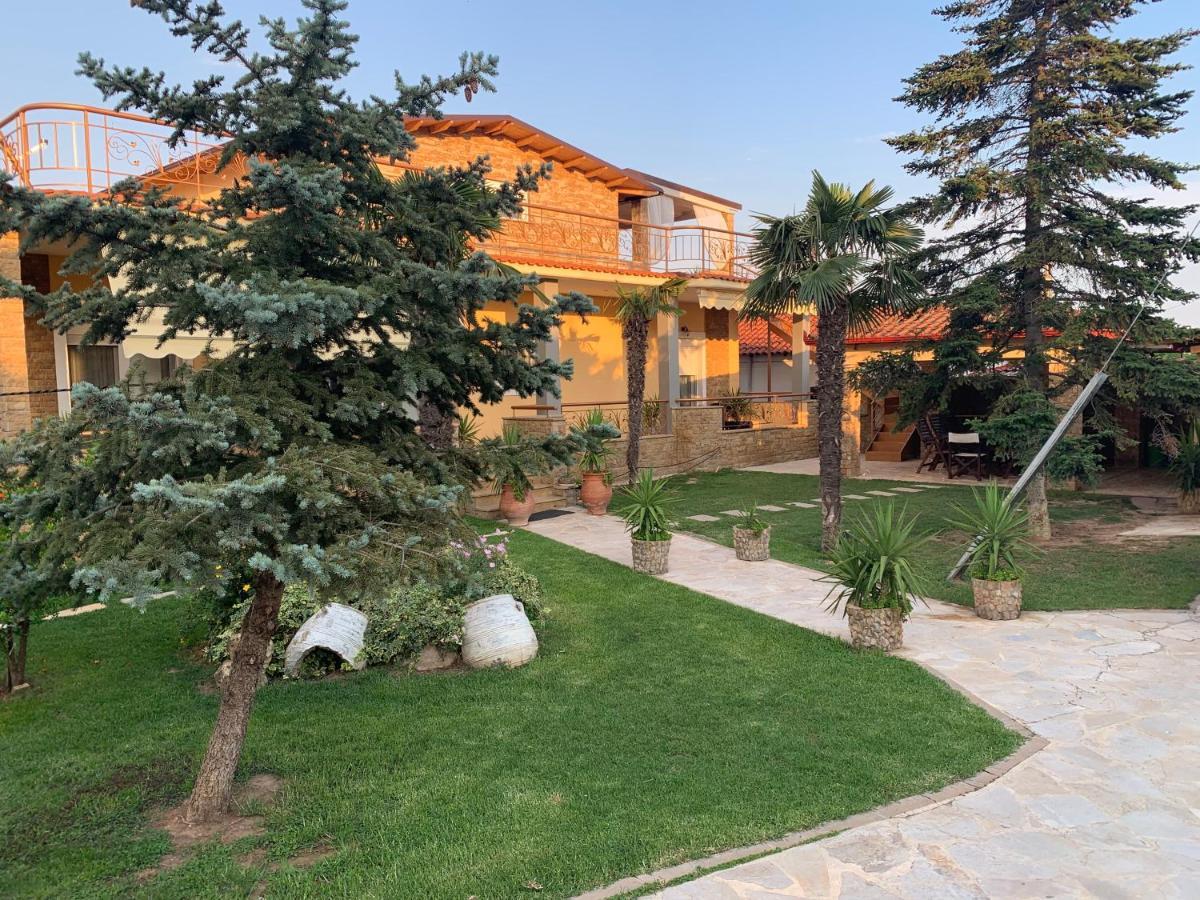 Appartamento Doormat# Wait 'N Sea, Jacuzzi, Luxury Stone House Epanomi Esterno foto