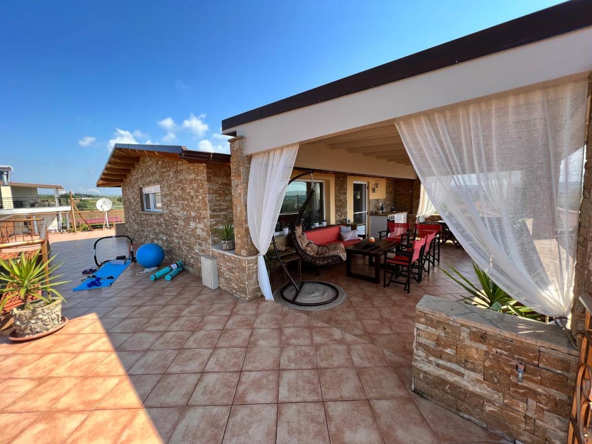 Appartamento Doormat# Wait 'N Sea, Jacuzzi, Luxury Stone House Epanomi Esterno foto