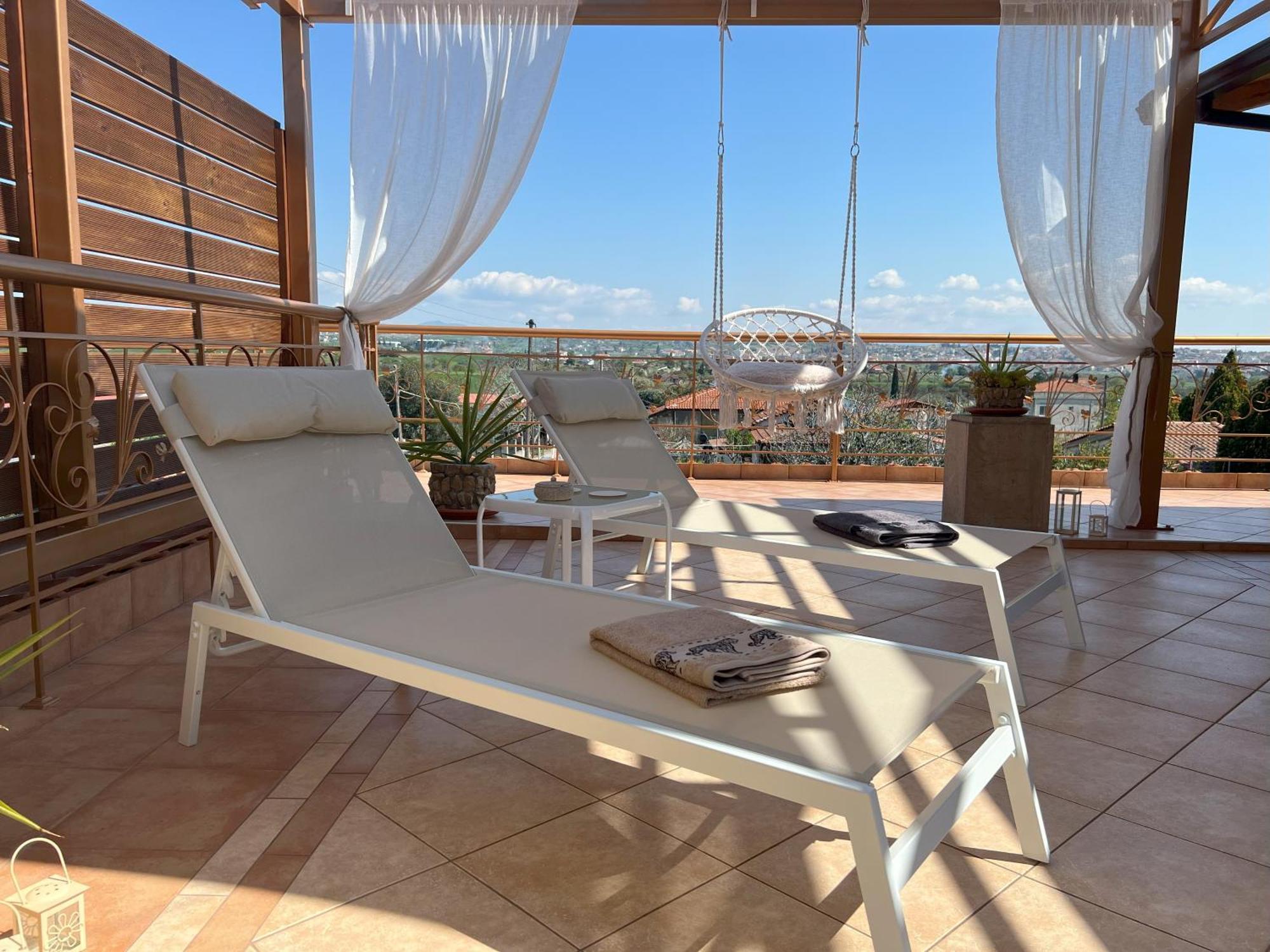Appartamento Doormat# Wait 'N Sea, Jacuzzi, Luxury Stone House Epanomi Esterno foto